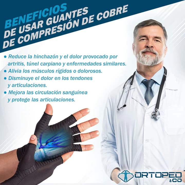 Guante Compresion de Cobre – Ortopedia Concon